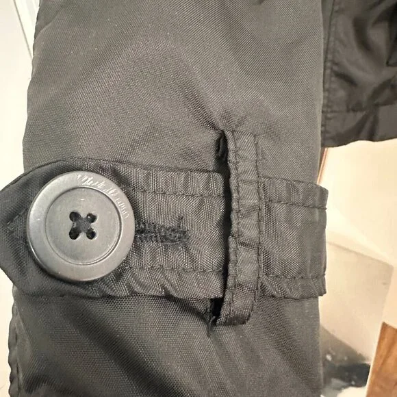 Suzy Shier Black Lightweight Double-breasted Pea Coat( US XS) - Picture 6 of 7